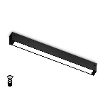 Управляемый светодиодный светильник для шинопровода Magnetic Ambrella light GL1272 BK черный IP20 15W 3000K-6400K 220V 120° 342*25*42 (Без ПДУ), фото7