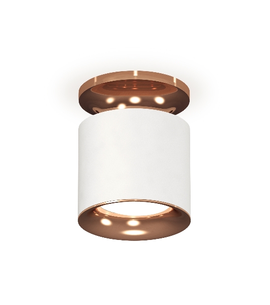 Светильник Ambrella Light XS7401142 SWH/PPG белый песок/золото розовое полированное MR16 GU5.3 (N7930, C7401, N7015)