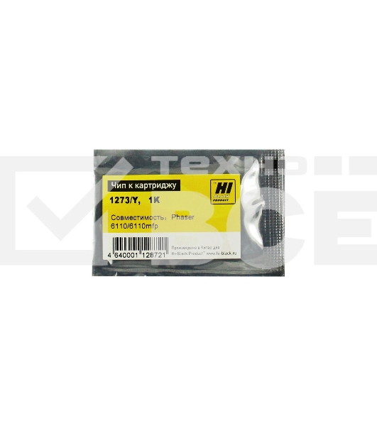 Чип к картриджу Xerox Phaser 6110 (Hi-Black) new, Y, 1K