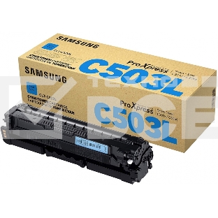 Картридж лазерный Samsung CLT-C503l SU016A голубой для Samsung C3010/C3060 (5000стр.)