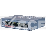 Коммутатор Hikvision DS-3E0105P-E/M(B) 4 RJ45 100M PoE с грозозащитой 6кВ; 1 Uplink порт 100М Ethernet: бюджет PoE 35Вт; поддерживают режим передачи до 250м; таблица MAC адресов на 1000 записей;, фото2