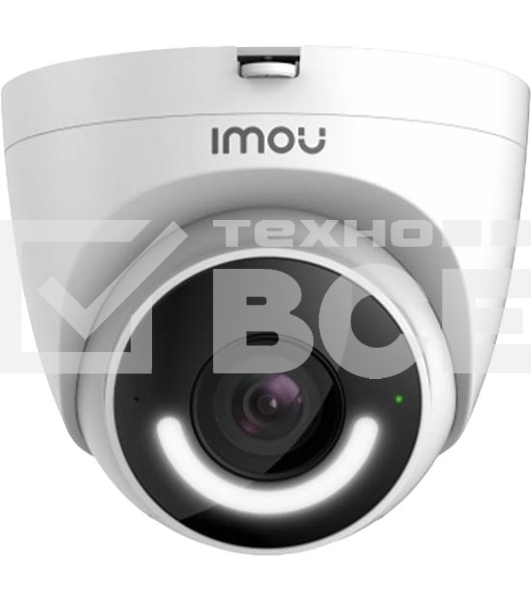 Камера видеонаблюдения IP Imou Turret 2.8-2.8мм цв. корп.:белый (IPC-T26EP-0280B-IMOU)