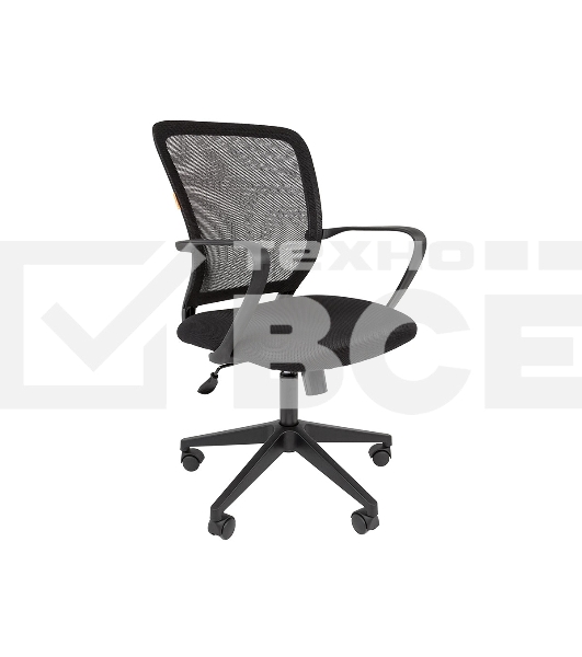 Кресло офисное Chairman 698 TW-01 черный, Россия