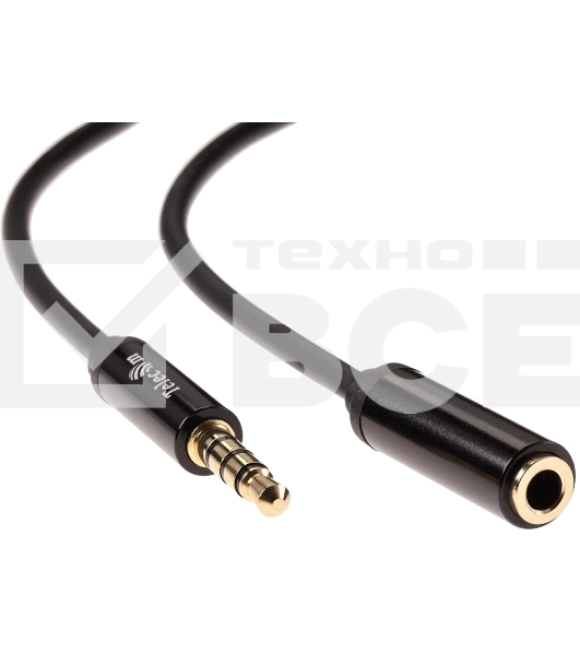 Кабель удлинит 3.5 Jack (M) - 3.5 Jack (F), 1.5м Telecom PRO <TAV7179M-1.5M>