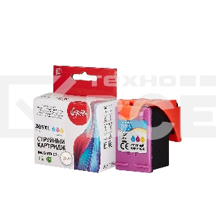 Картридж струйный Sakura 3YM63AE (№305XL Tri-colour) для HP, триколор, 11,6 мл., 200 к.