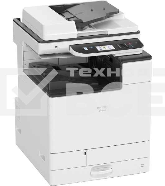 МФУ лазерный Ricoh Aficio M C2000 (418968), A3, цветной, печ. до 20 стр/мин., скан. до 17 стр/мин., 1200 x 1200 dpi (печать) 600x600dpi (скан.), USB, Ethernet (без тонера, запуск АСЦ)