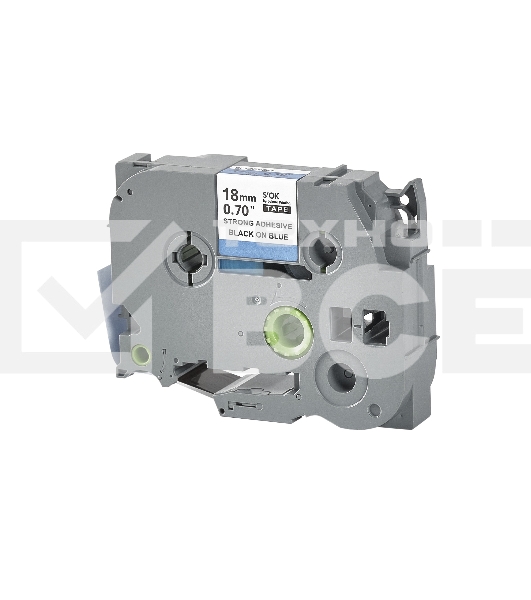 Кассета с лентой S'OK by Sakura Printing TZES541 для Brother, черный на синем, 18мм/8м, наклейка