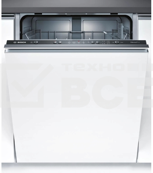 Встраиваемая посудомоечная машина Bosch SMV25CX10Q, черный, 59.8 см, 12 компл., 48 дБ, класс A+