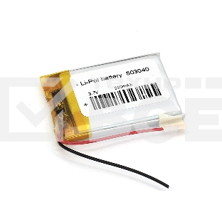 Аккумулятор Li-Pol (батарея) 5*30*40мм 2pin 3.7V/550mAh