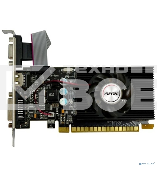 Видеокарта AFOX NVIDIA GeForce GT710 2GB DDR3 64BIT DVI HDMI VGA LP RTL