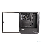 Компьютерный корпус Hiper DCB черный без БП ATX 1x120mm 1x140mm 1xUSB2.0 1xUSB3.0 audio bott PSU, фото28