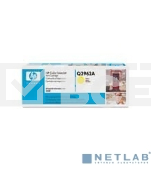 Картридж лазерный HP Q3962A желтый для Color LaserJet 2550 4000 стр.
