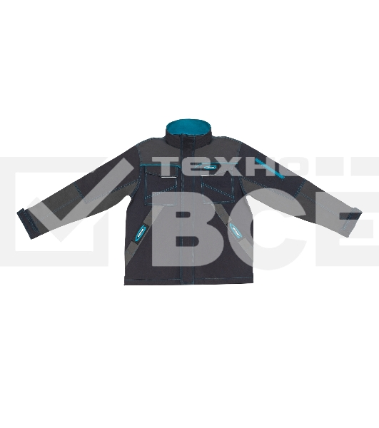 Куртка профессиональная рабочая, 97% хлопок 3% спандекс, XXXL Gross