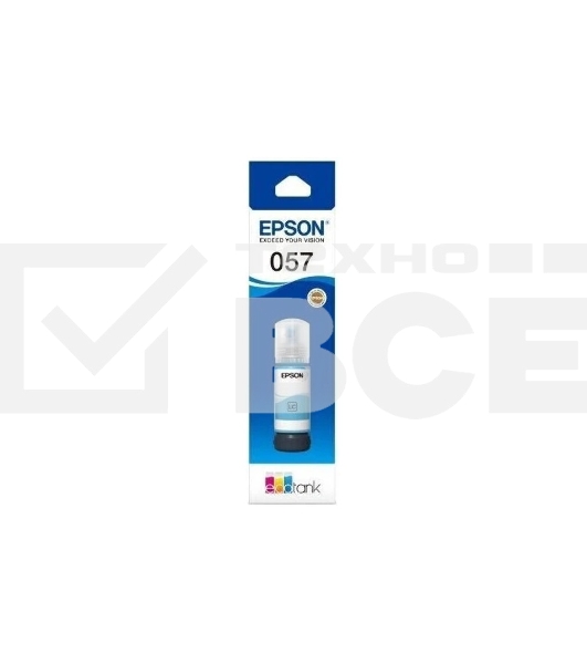 Чернила Epson 057 C13T09D298 голубой 70мл для Epson L18050