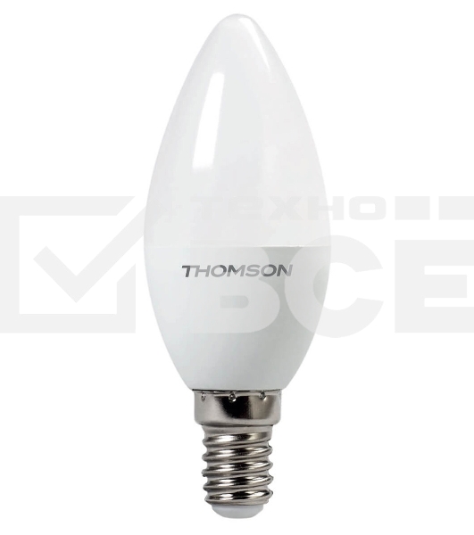 Лампа светодиодная Hiper THOMSON LED CANDLE 8W 670Lm E14 4000K TH-B2016