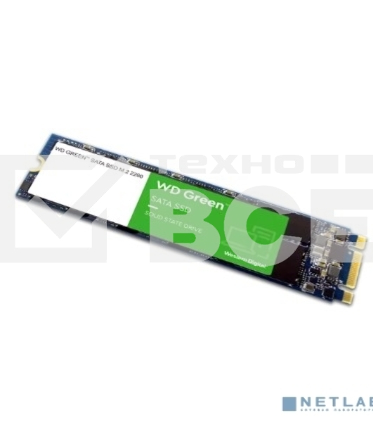 Накопитель SSD M.2 2280 480GB GREEN WDS480G3G0B WDC