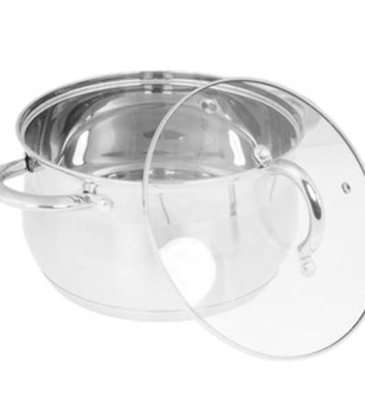 Кастрюля из нержавеющей стали WEBBER BE-354/2 5л