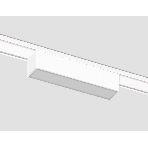 Светильник трековый светодиодный GV1442 WH белый IP20 5W 4200K 48V 122*26*24, фото 1
