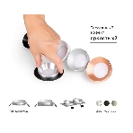 Насадка для корпуса светильника N7033 MCH хром матовый D70*H27mm Out10mm MR16, фото 1