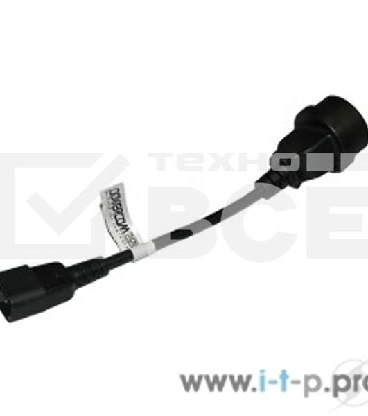 Кабель Powercom Cord SCUT IEC320 to Type-F (504291)