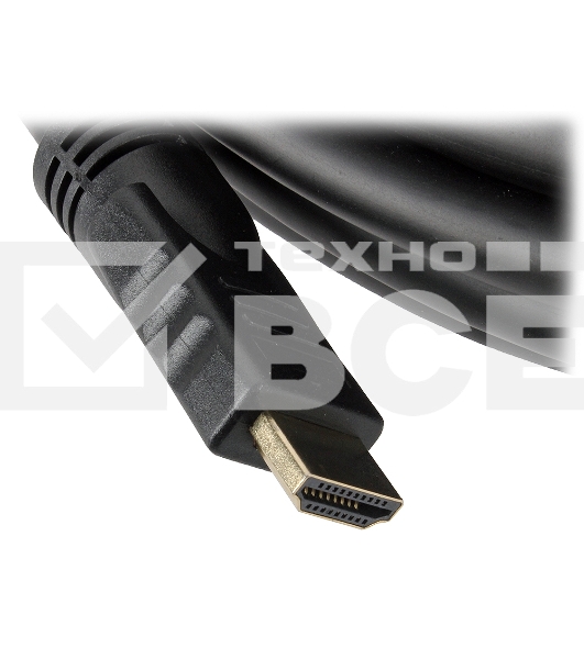 Кабель Cablexpert HDMI CC-HDMI4-20M, 19M/19M, v2.0, медь, позол.разъемы, экран, 20м, черный, пакет