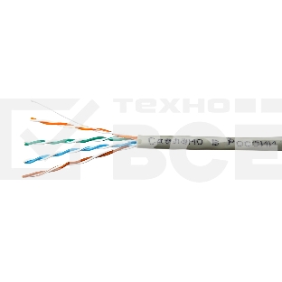 Кабель SkyNet Premium UTP indoor 4x2x0,51, медный, FLUKE TEST, кат.5e, однож., 100 м, box, серый