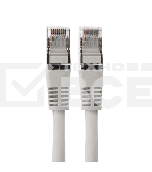 Rexant Пaтч-корд F/UTP, категория 6, RJ45-RJ45, экранированный, PVC серый, 2м