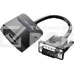 Мультимедиа конвертер Vention VGA + аудио > HDMI, гибкий, черный, фото6