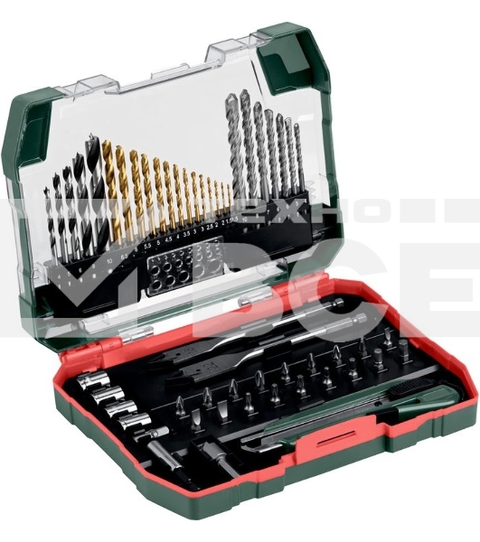 Набор принадлежностей Metabo 626707000 55 предметов (жесткий кейс)