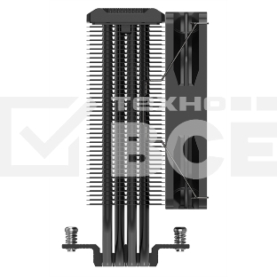 Кулер PCCooler Paladin EX400S S115X/1200/1700/AM4 (24 шт/кор, TDP 180W, 120mm PWM LED FAN, 4 тепловые трубки 6мм, 800-1800RPM, 28,6dBa)