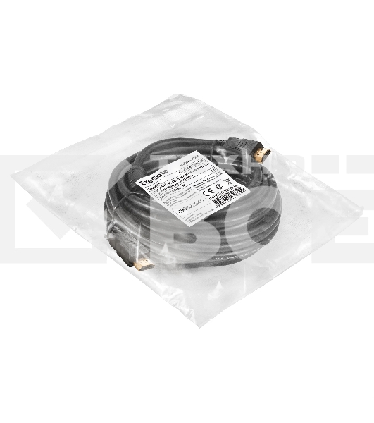 Кабель HDMI ExeGate EX-CC-HDMI-7.5F (19M /19M, 7,5м, v1.4b, ферритовые кольца, позолоченные контакты)