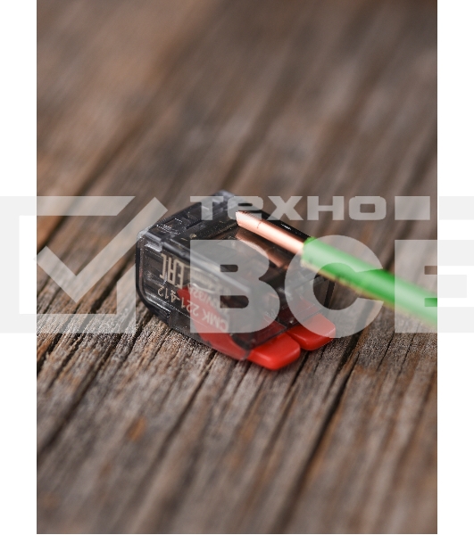 Клемма PROxima СМК 221-412 2 отверстия 0.2-4.0 мм2 (100шт.)