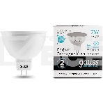 Лампа светодиодная LED 7Вт GU5.3 220В 4100К Elementary MR16 13527 Gauss, фото2