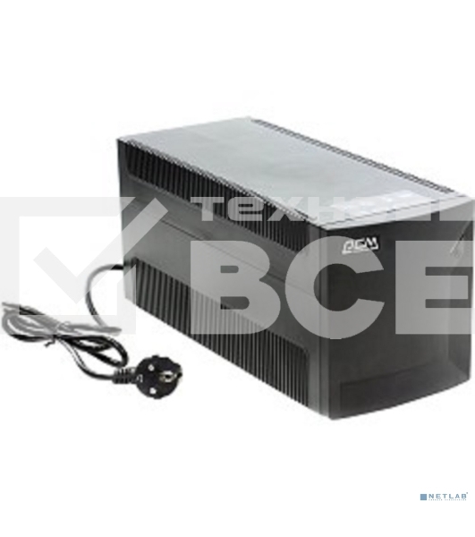 Источник бесперебойного питания Powercom Raptor RPT-1500AP 900Вт 1500ВА черный
