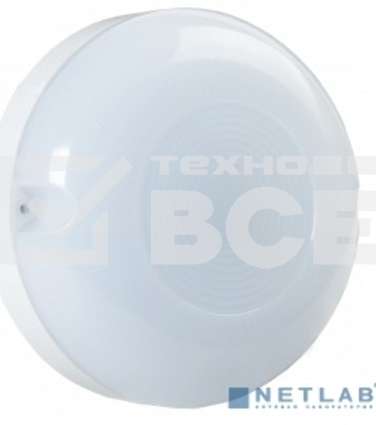 Светильник светодиодный ДПО 1001 8Вт 4000К IP54 с акуст. датчиком IEK LDPO3-1001-008-4000-K01