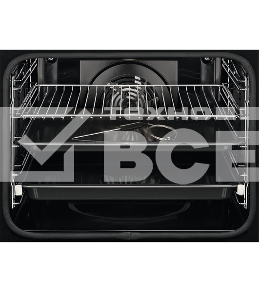 Духовой шкаф электрический Electrolux EOD4P57H черный