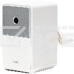 Точилка для карандашей механическая Deli 71160White 1 отверстие пластик белый, фото2