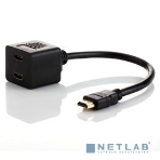 ПЕРЕХОДНИК Rexant (17-6832) шт.HDMI - 2гн.HDMI (провод) GOLD , фото 1