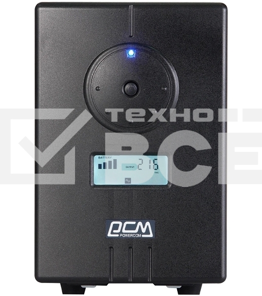 Источник бесперебойного питания Powercom Infinity INF-3000 3000Вт 2400ВА черный