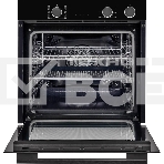 Электрический духовой шкаф Kuppersberg KSO 610 B 60 см, 80 л, High-Tech, 10 режимов, ПАР, Soft Close, телескопические направляющие, черный цвет, фото2