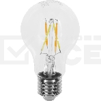 Умная LED лампа филамент GEOZON/E27/A60/5.5W/2200K-5500K/Wi-Fi/AC 220-250В, 50/60Гц/500lm/transparent GSH-SLF01, фото7