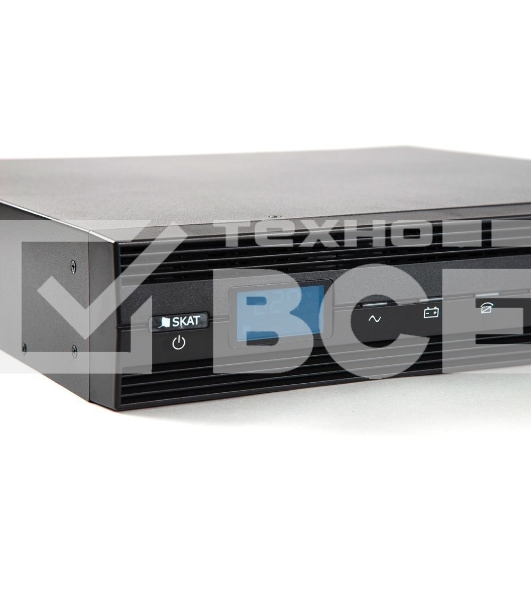 Источник бесперебойного питания SKAT-UPS 3000 RACK ИБП 220В 50/60Гц 2700Вт On-Line синусоида (без АКБ)