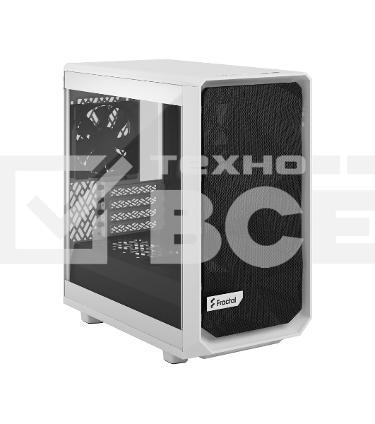 Компьютерный корпус Fractal Design Meshify 2 Mini белый TG Clear Tint/FD-C-MES2M-02