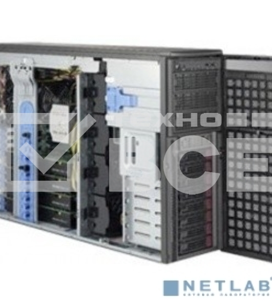 Серверная Платформа SuperMicro 7049GP-TRT - 4U/Tower GPU Server - 8x SATA - Dual 10-Gigabit Ethernet - 2200W Redundant