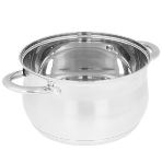 Кастрюля из нержавеющей стали WEBBER BE-354/2 5л, фото3