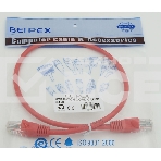 Сетевое оборудование Patchcord molded 5E Copper 0.5m Red, фото2