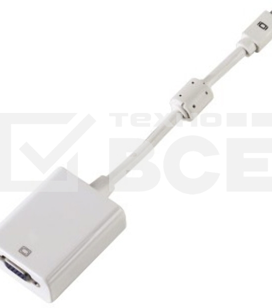 Кабель Адаптер mini DisplayPort - VGA, Hama H-53247