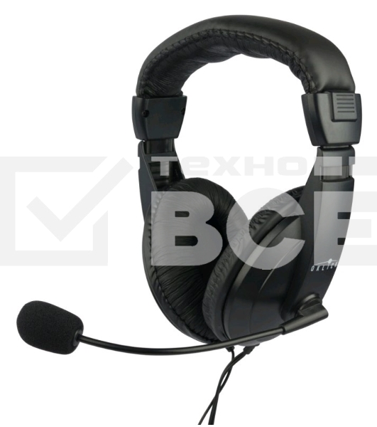 Гарнитура Oklick HS-M137V черный 1.8м мониторы оголовье