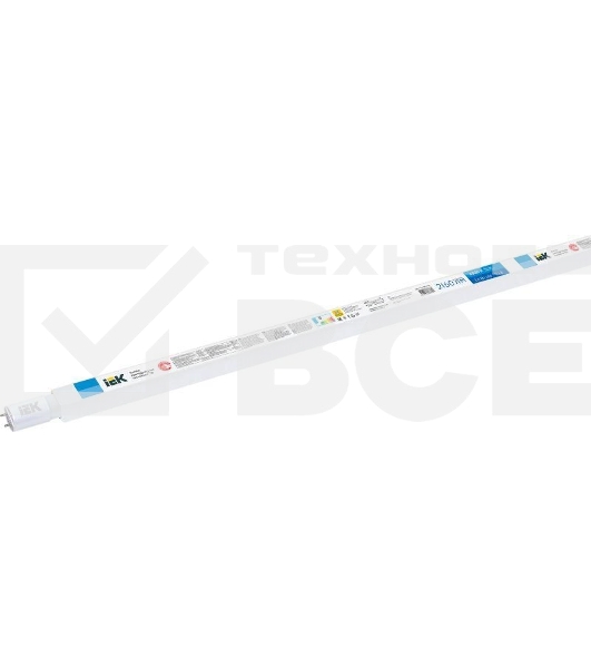 Лампа светодиодная T8 24Вт линейная 230В 6500К G13 IEK LLE-T8-24-230-65-G13