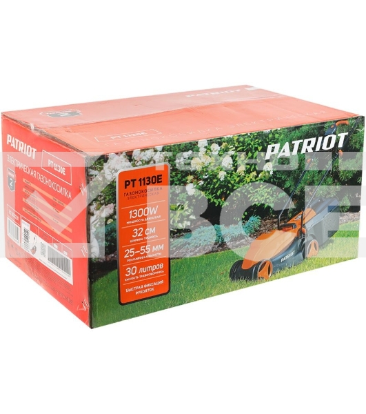 Газонокосилка роторная Patriot PT1130E (512309231) 1000Вт